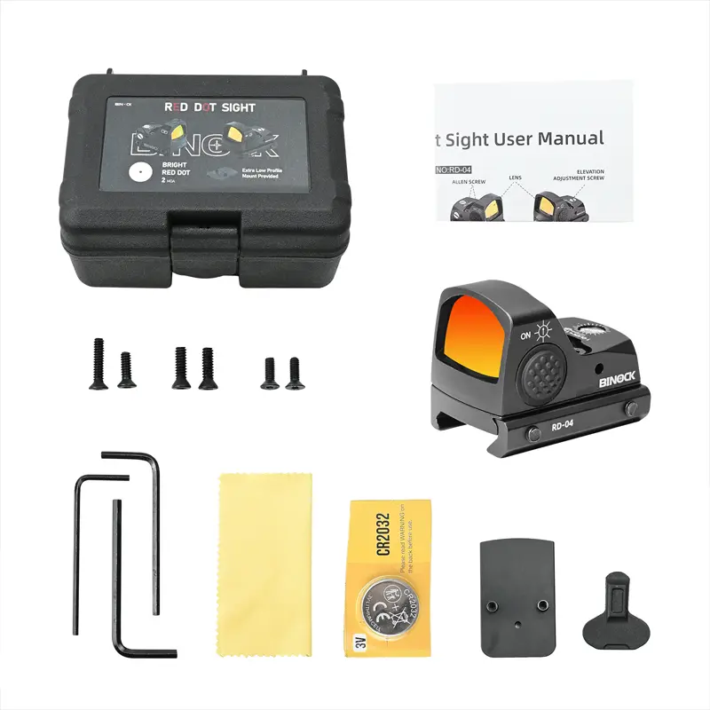 Optique légère à point rouge 1x