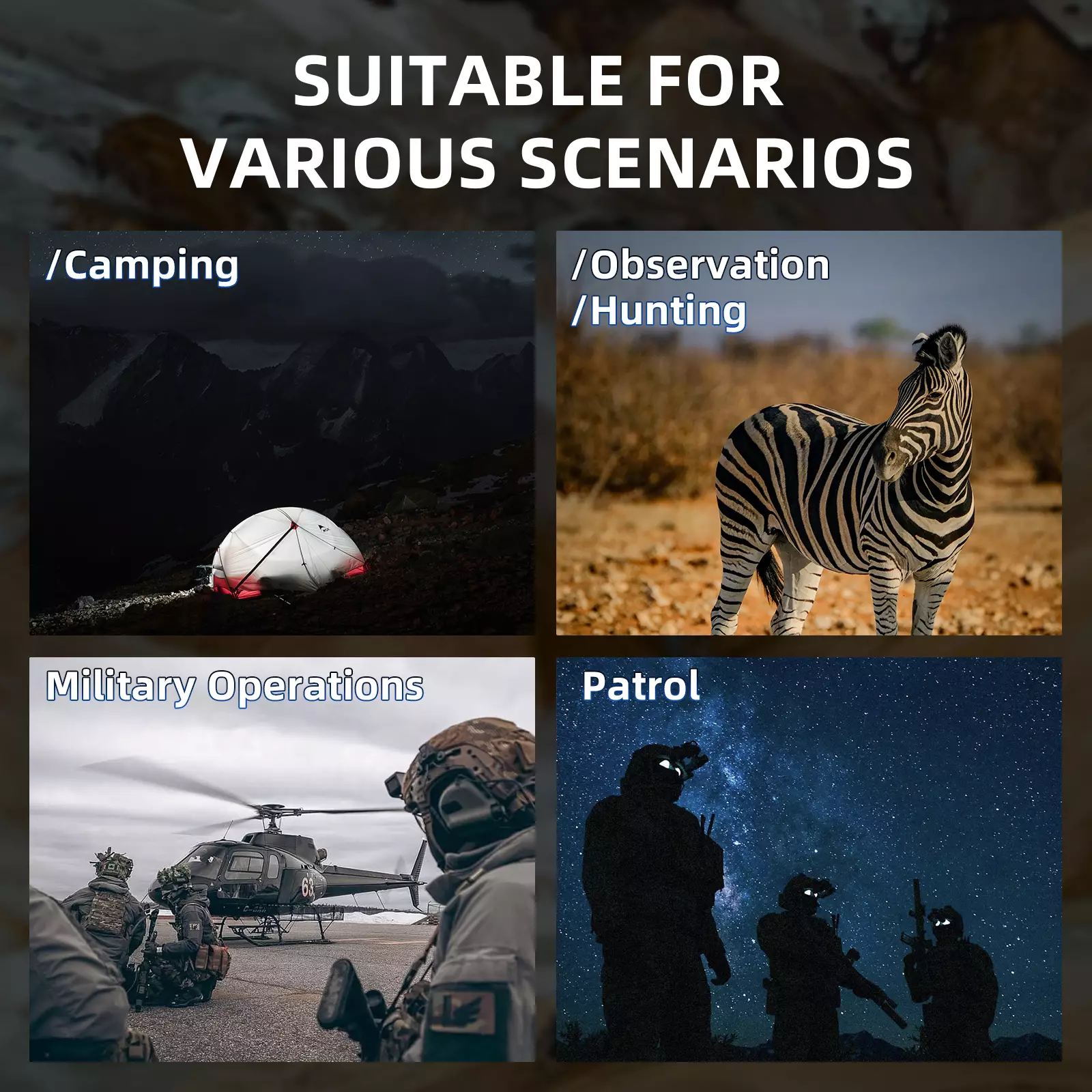 Imageur thermique monté sur casque