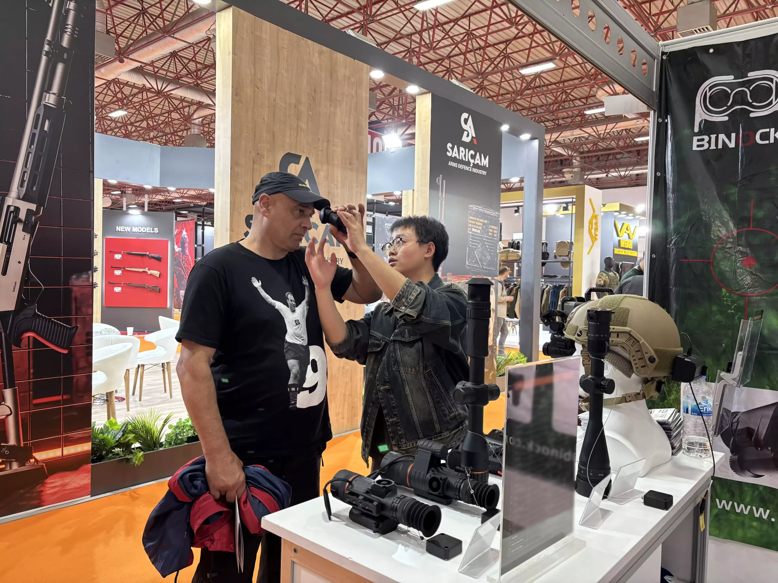 L’exposition des lunettes de vision nocturne de Binock en Turquie