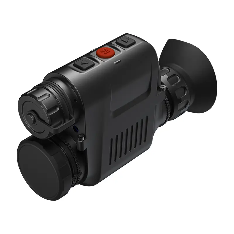 Monoculare thermique Binock pour la chasse modèle THM10 sur fond blanc